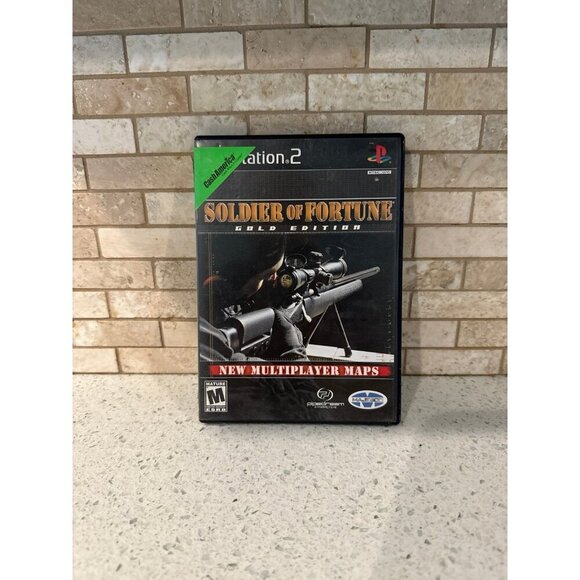 Soldier of Fortune: Gold Edition (Sony PlayStation 2, 2001) Manual Inc [TESTED] - Picture 1 of 3
